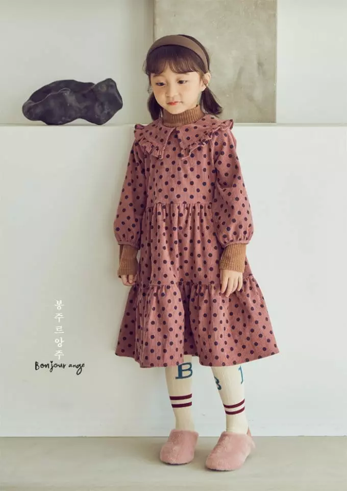 Bonjour Ange - Korean Children Fashion - #kidsstore - Judy One-piece - 9