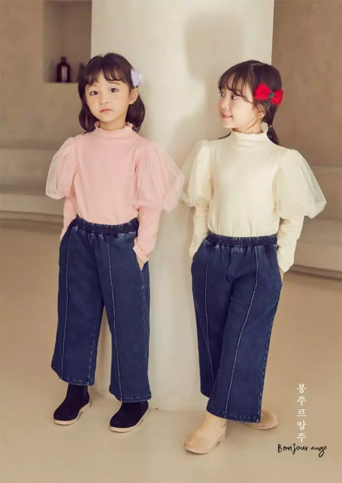 Bonjour Ange - Korean Children Fashion - #littlefashionista - Cozy Wide Pants - 9