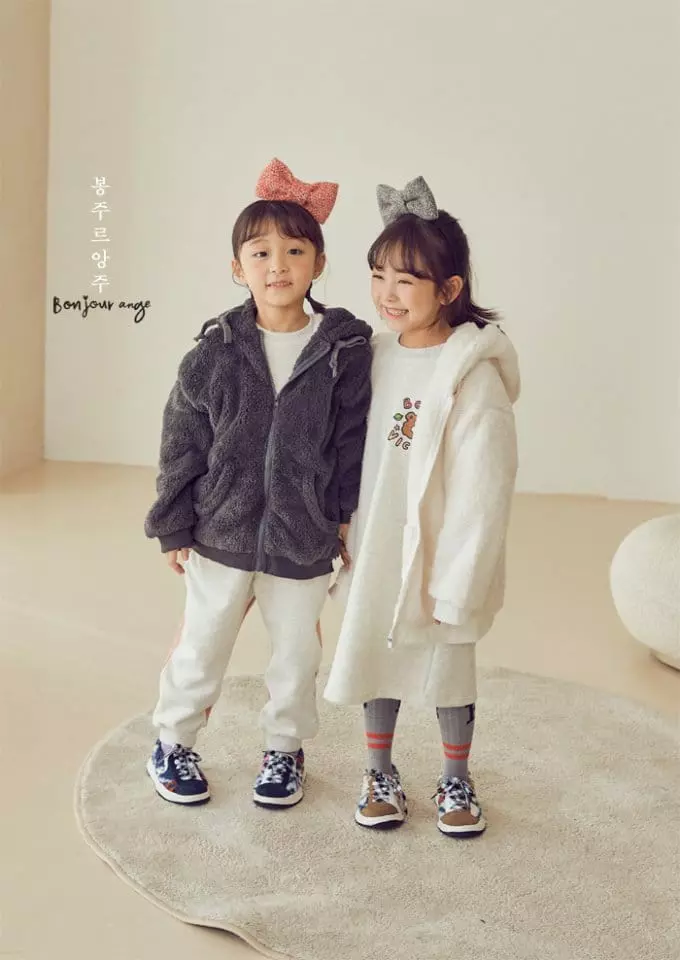 Bonjour Ange - Korean Children Fashion - #magicofchildhood - Hoody Fleece - 2