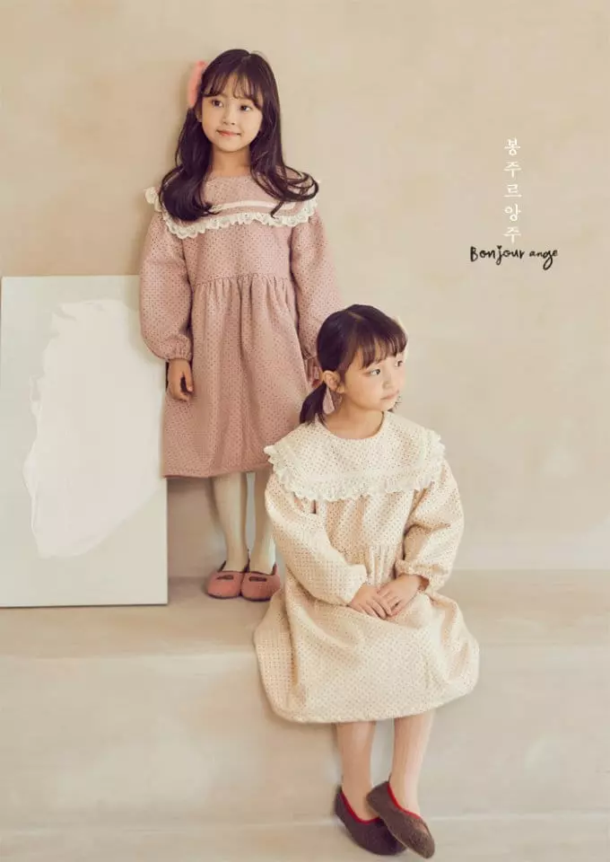 Bonjour Ange - Korean Children Fashion - #magicofchildhood - Roa One-piece - 12