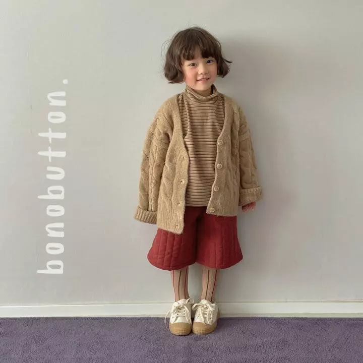 Bonobutton - Korean Children Fashion - #childofig - Basil Twist Cardigan - 3