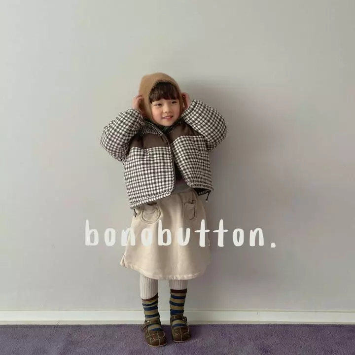 Bonobutton - Korean Children Fashion - #fashionkids - Olive Toast Zip-up - 5