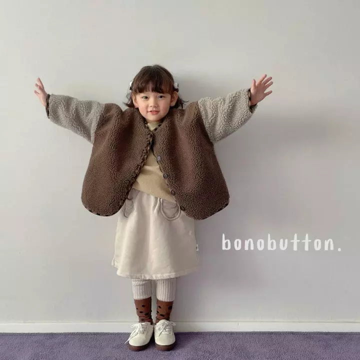Bonobutton - Korean Children Fashion - #kidsshorts - Salmon Skirt - 8
