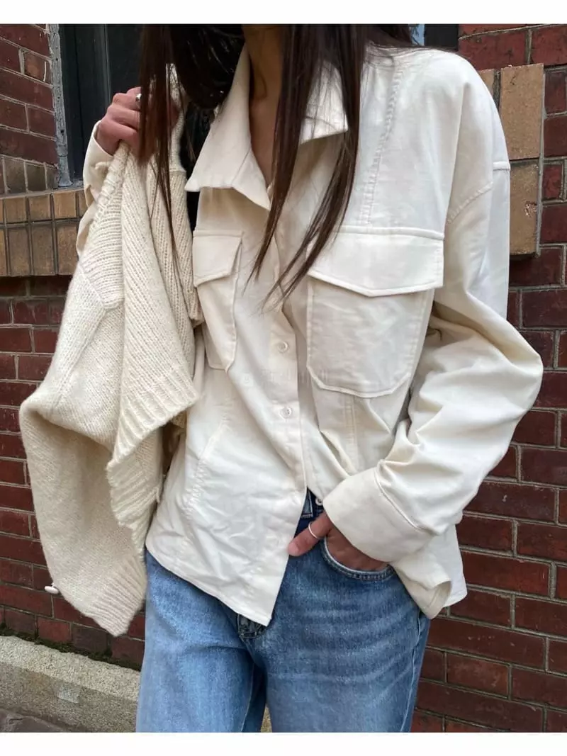 Breathe - Korean Women Fashion - #momslook - Codu Shirt - 3