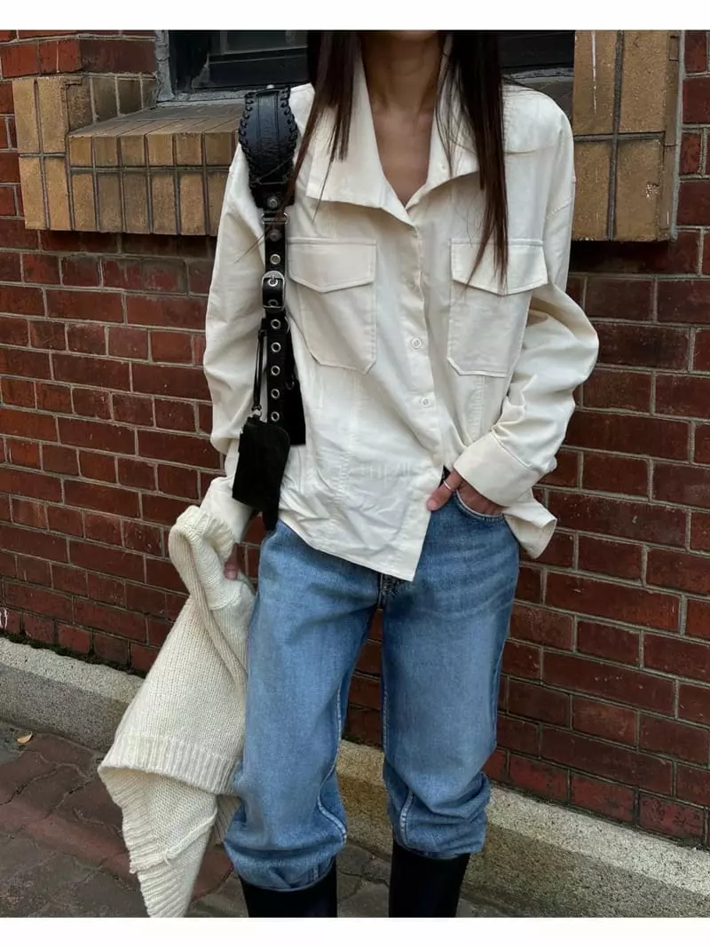 Breathe - Korean Women Fashion - #momslook - Codu Shirt - 5