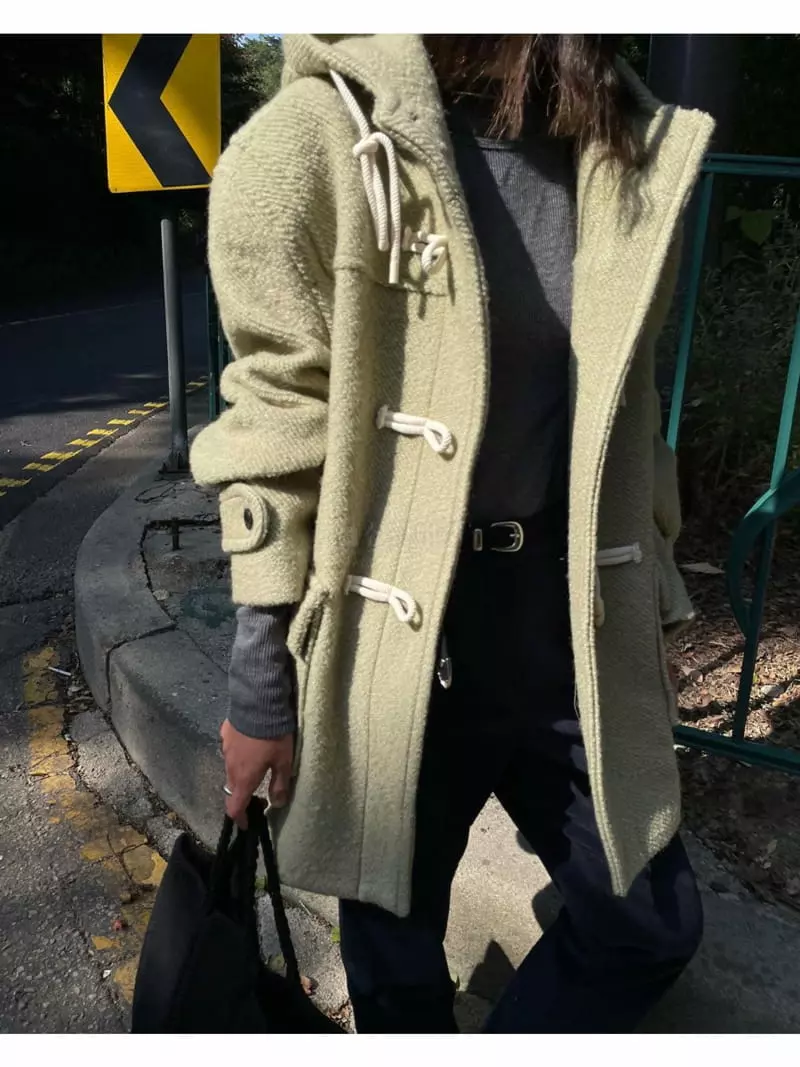 Breathe - Korean Women Fashion - #momslook - Alpaca Coat - 11
