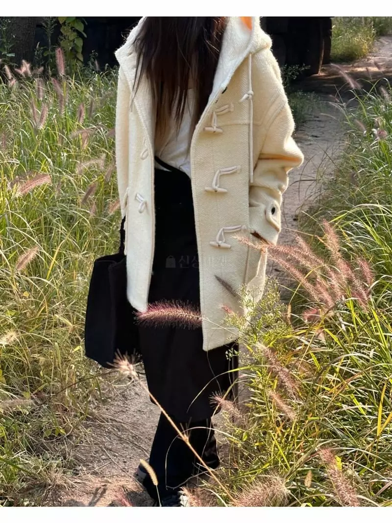 Breathe - Korean Women Fashion - #momslook - Alpaca Coat - 2