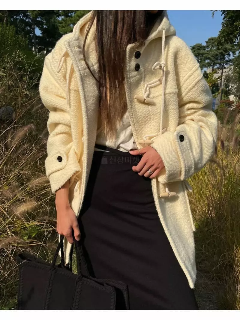 Breathe - Korean Women Fashion - #womensfashion - Alpaca Coat - 4