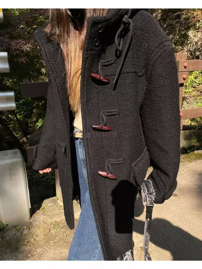 Breathe - Korean Women Fashion - #momslook - Alpaca Coat - 6