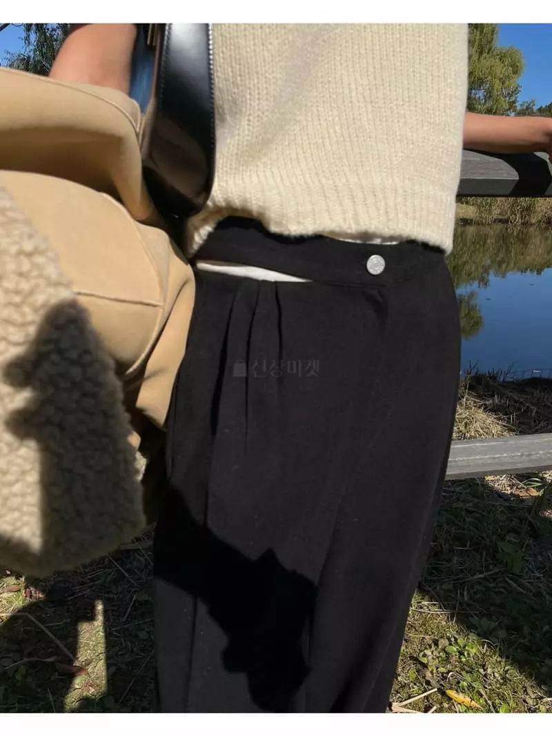 Breathe - Korean Women Fashion - #momslook - Three Tuck Pants