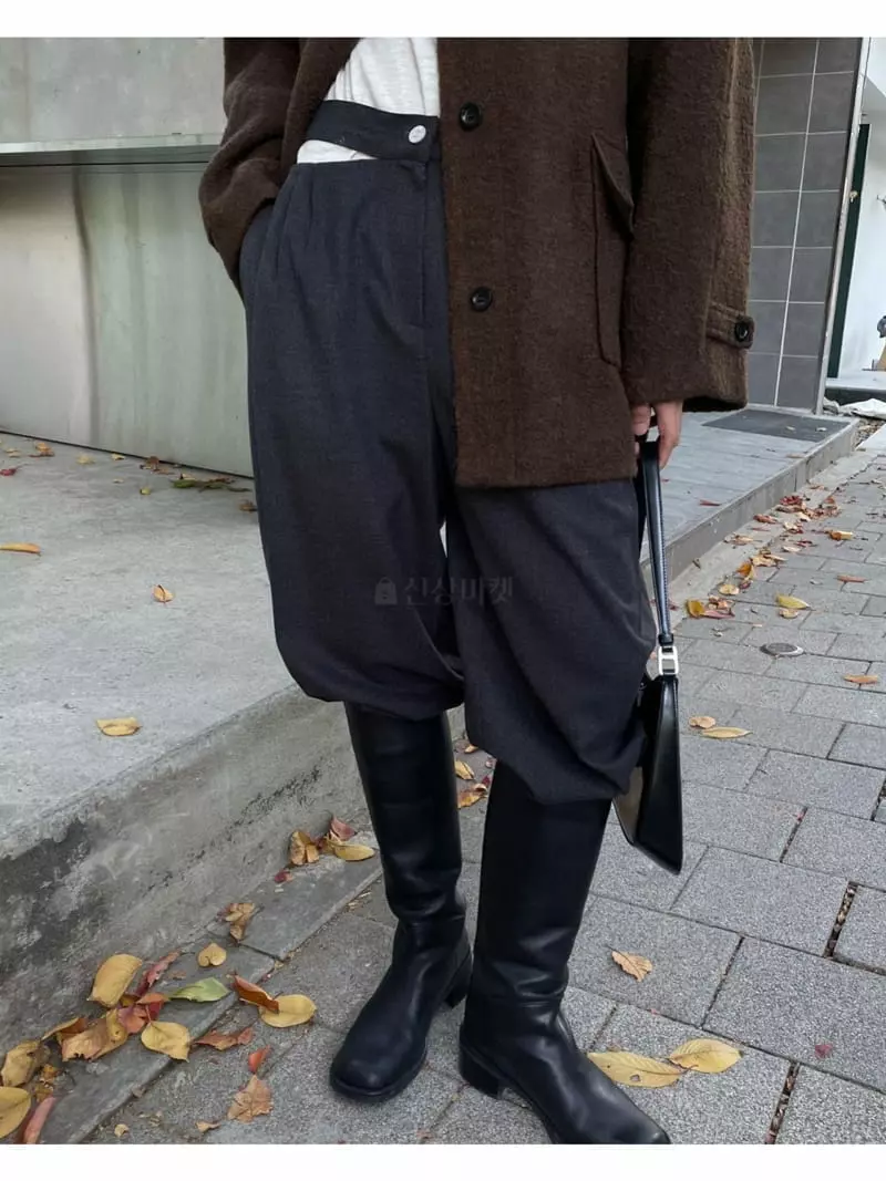 Breathe - Korean Women Fashion - #momslook - Three Tuck Pants - 10
