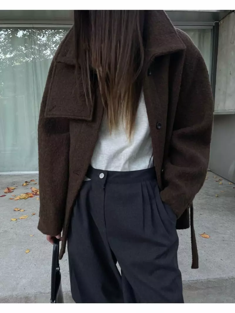 Breathe - Korean Women Fashion - #momslook - Three Tuck Pants - 11