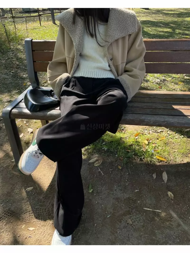 Breathe - Korean Women Fashion - #momslook - Three Tuck Pants - 3