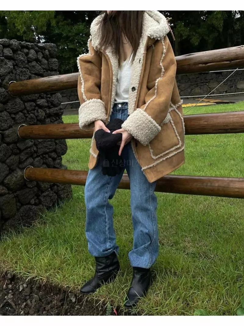 Breathe - Korean Women Fashion - #momslook - Breed Hoody Musthang - 2