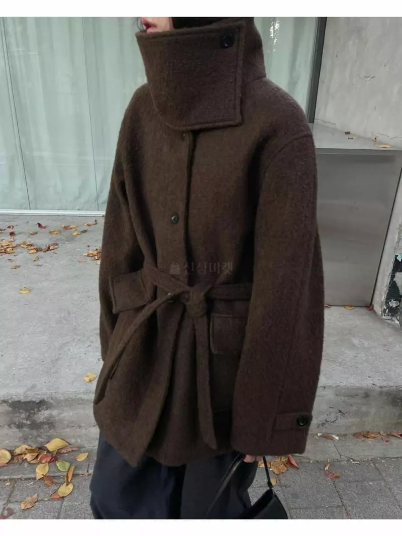 Breathe - Korean Women Fashion - #momslook - Merrino P Coat - 7