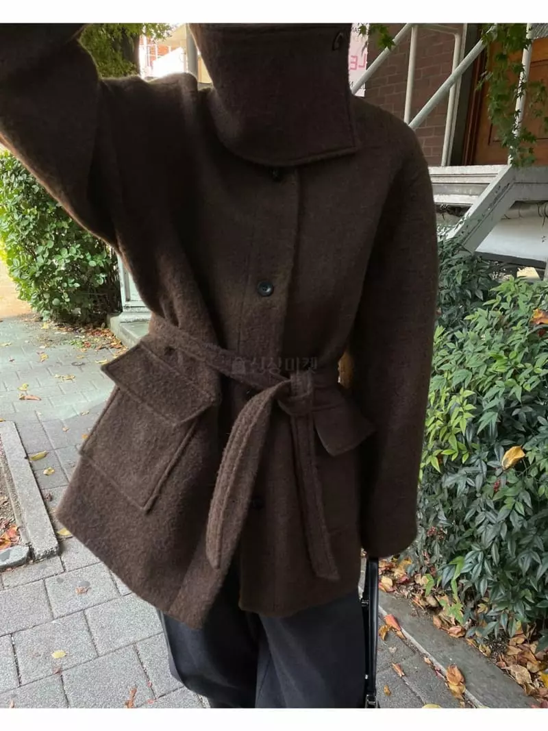 Breathe - Korean Women Fashion - #momslook - Merrino P Coat - 8