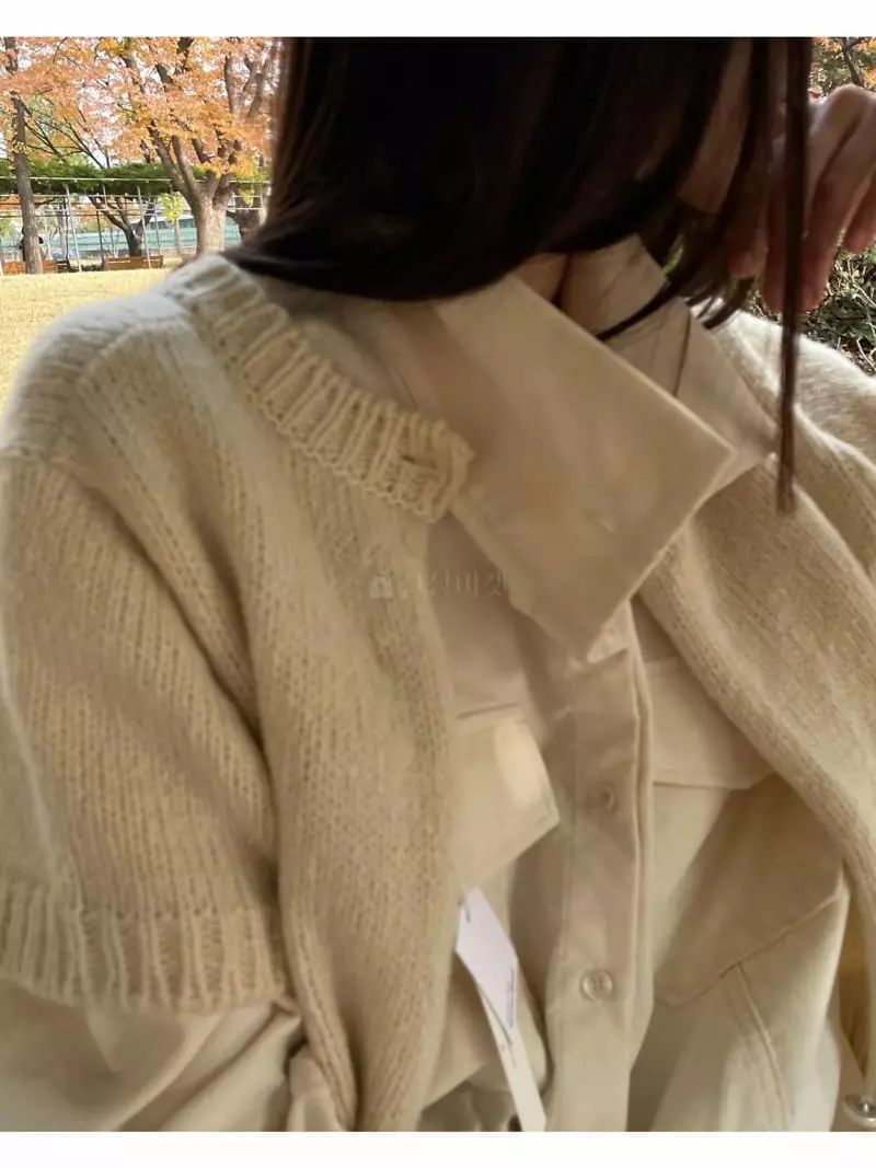 Breathe - Korean Women Fashion - #momslook - Merry Half Cardigan