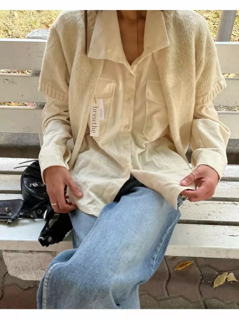 Breathe - Korean Women Fashion - #momslook - Merry Half Cardigan - 6