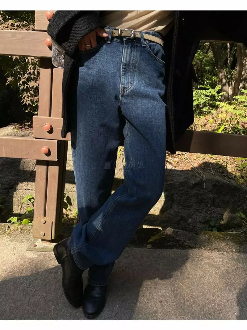 Breathe - Korean Women Fashion - #pursuepretty - Gray Blue Jeans - 5