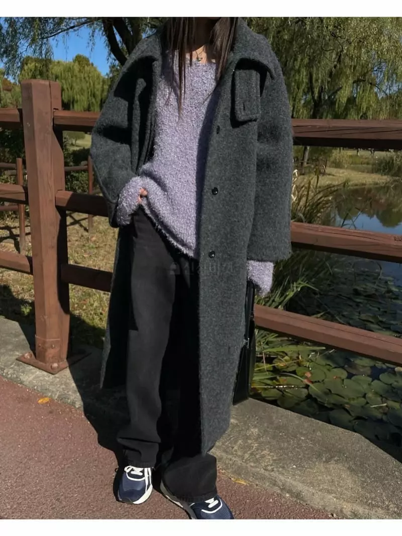 Breathe - Korean Women Fashion - #vintagekidsstyle - Bellerine Coat - 4