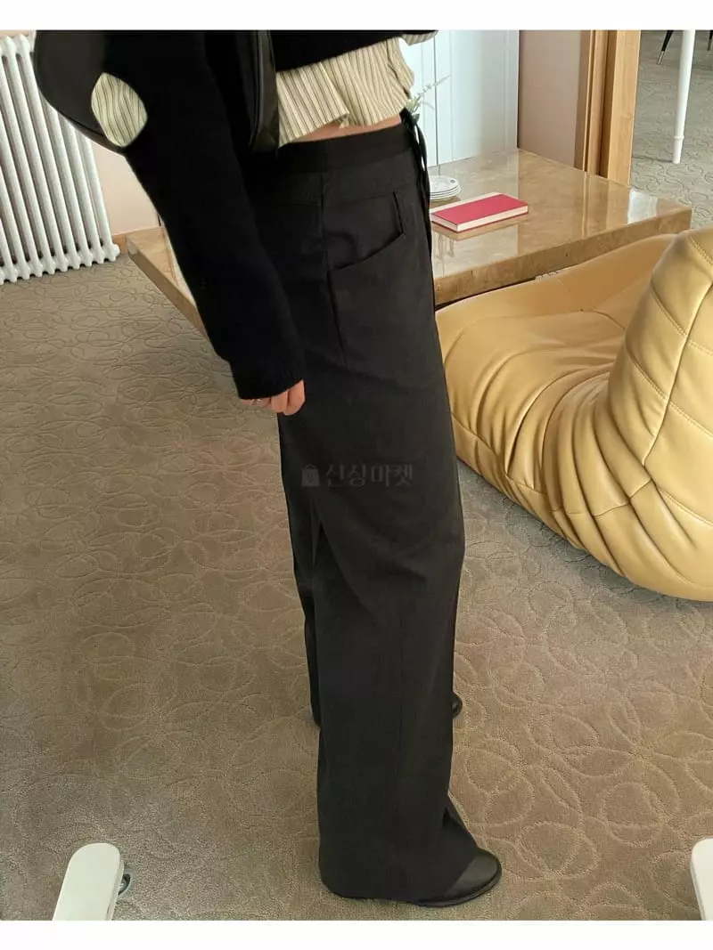 Breathe - Korean Women Fashion - #restrostyle - Fleece Color Pants - 7