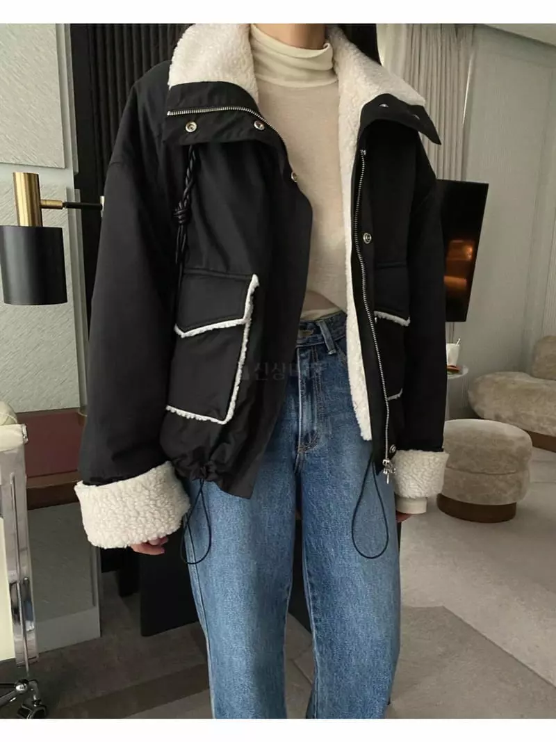 Breathe - Korean Women Fashion - #romanticstyle - Dumbling Jumper - 10