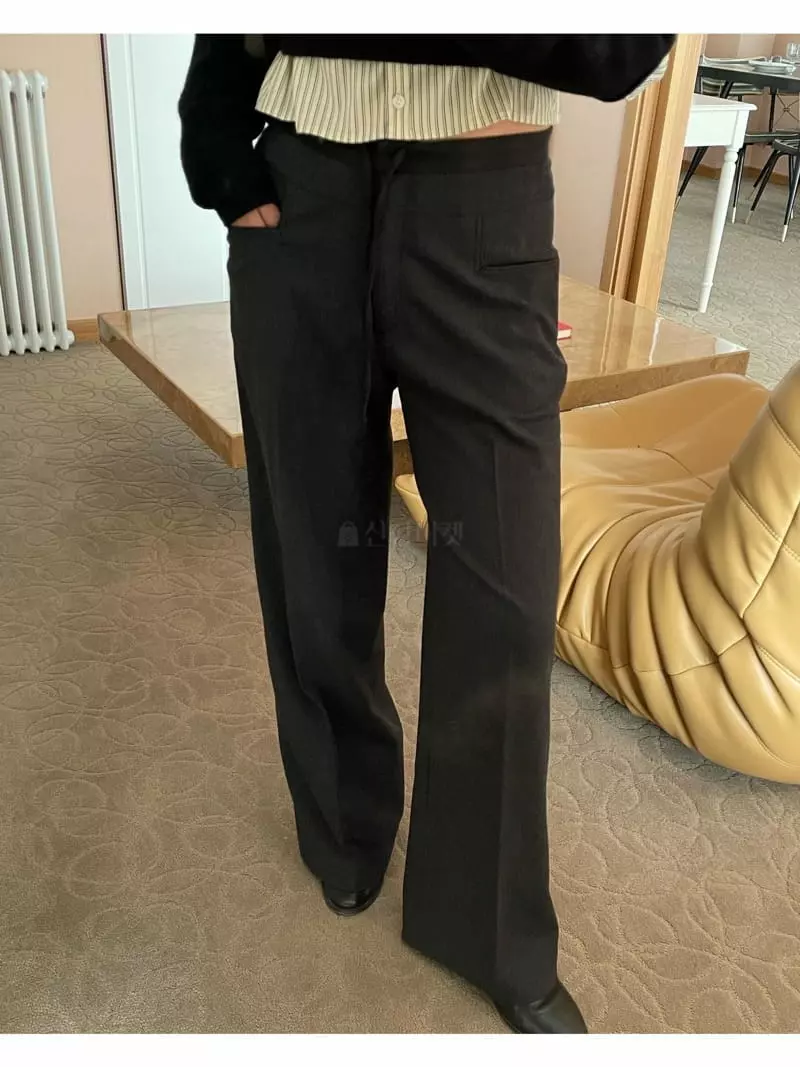 Breathe - Korean Women Fashion - #thatsdarling - Fleece Color Pants - 10