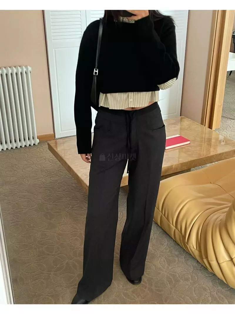 Breathe - Korean Women Fashion - #thelittlethings - Fleece Color Pants - 11