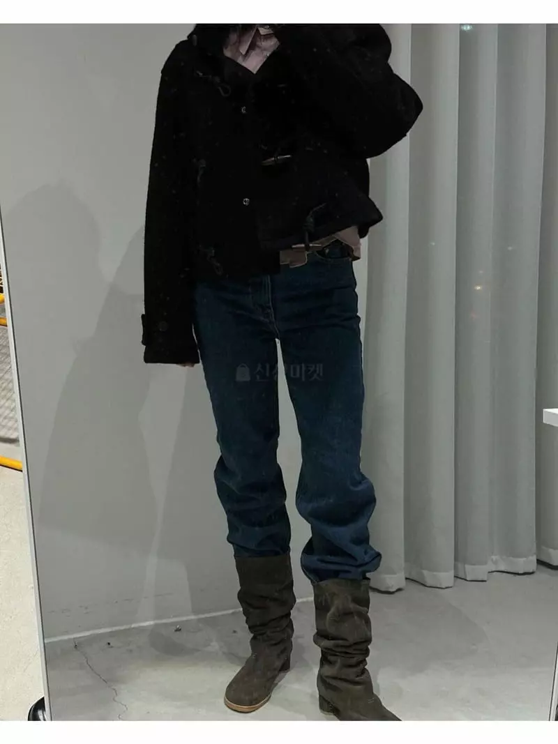 Breathe - Korean Women Fashion - #thelittlethings - Gray Blue Jeans - 10