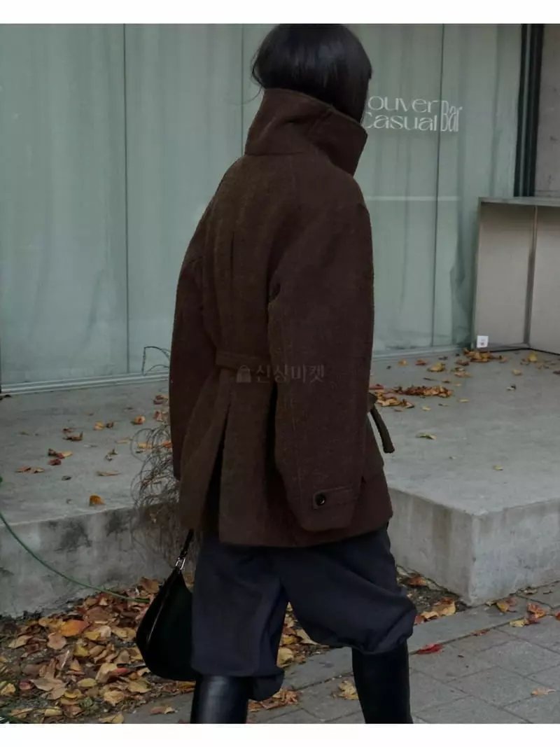Breathe - Korean Women Fashion - #vintageinspired - Merrino P Coat - 10