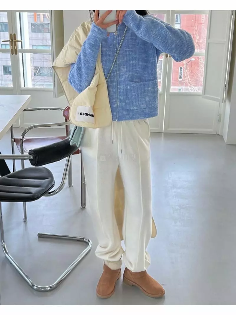 Breathe - Korean Women Fashion - #vintageinspired - Merry Zip-up Cardigan - 8