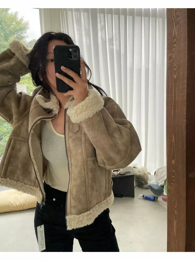 Breathe - Korean Women Fashion - #vintageinspired - Nubuck Musthang - 5