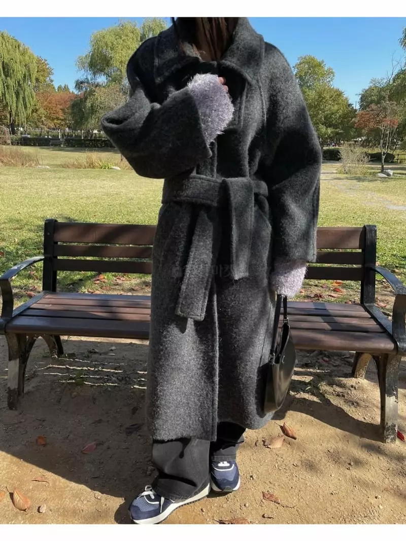 Breathe - Korean Women Fashion - #vintageinspired - Bellerine Coat - 2
