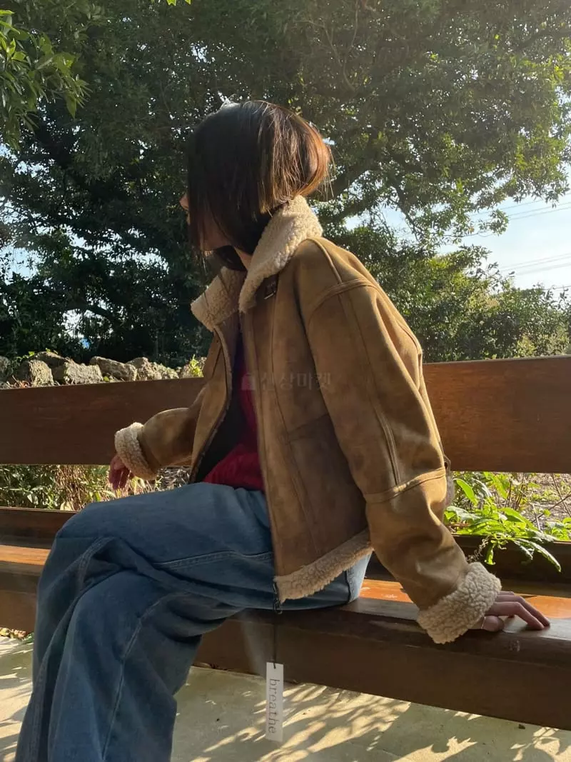 Breathe - Korean Women Fashion - #vintagekidsstyle - Nubuck Musthang - 6