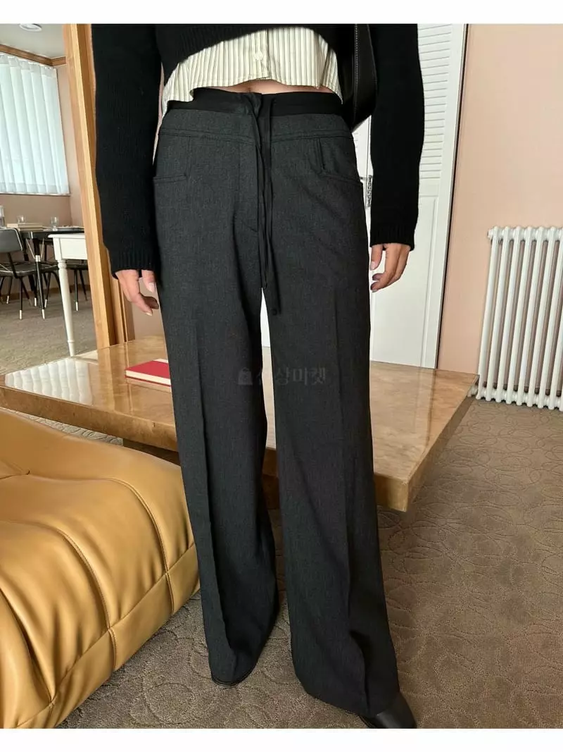 Breathe - Korean Women Fashion - #vintagekidsstyle - Fleece Color Pants - 5