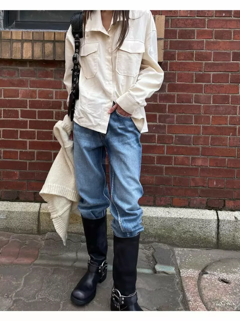 Breathe - Korean Women Fashion - #momslook - Codu Shirt - 4