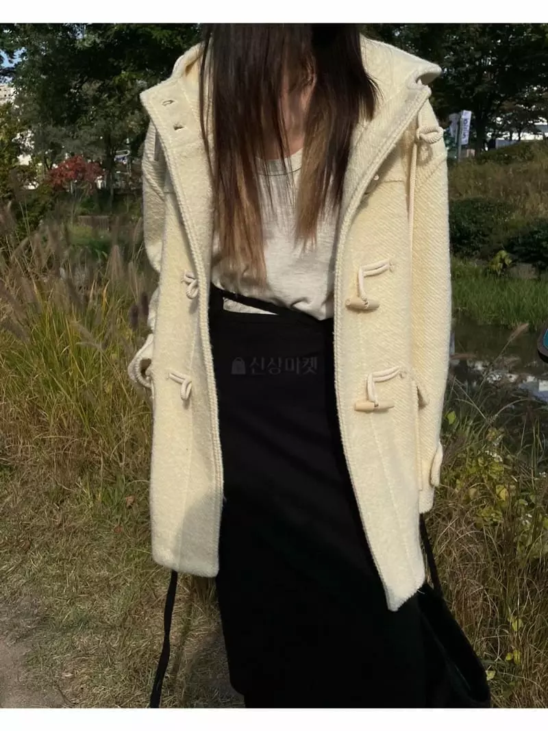 Breathe - Korean Women Fashion - #womensfashion - Alpaca Coat - 3