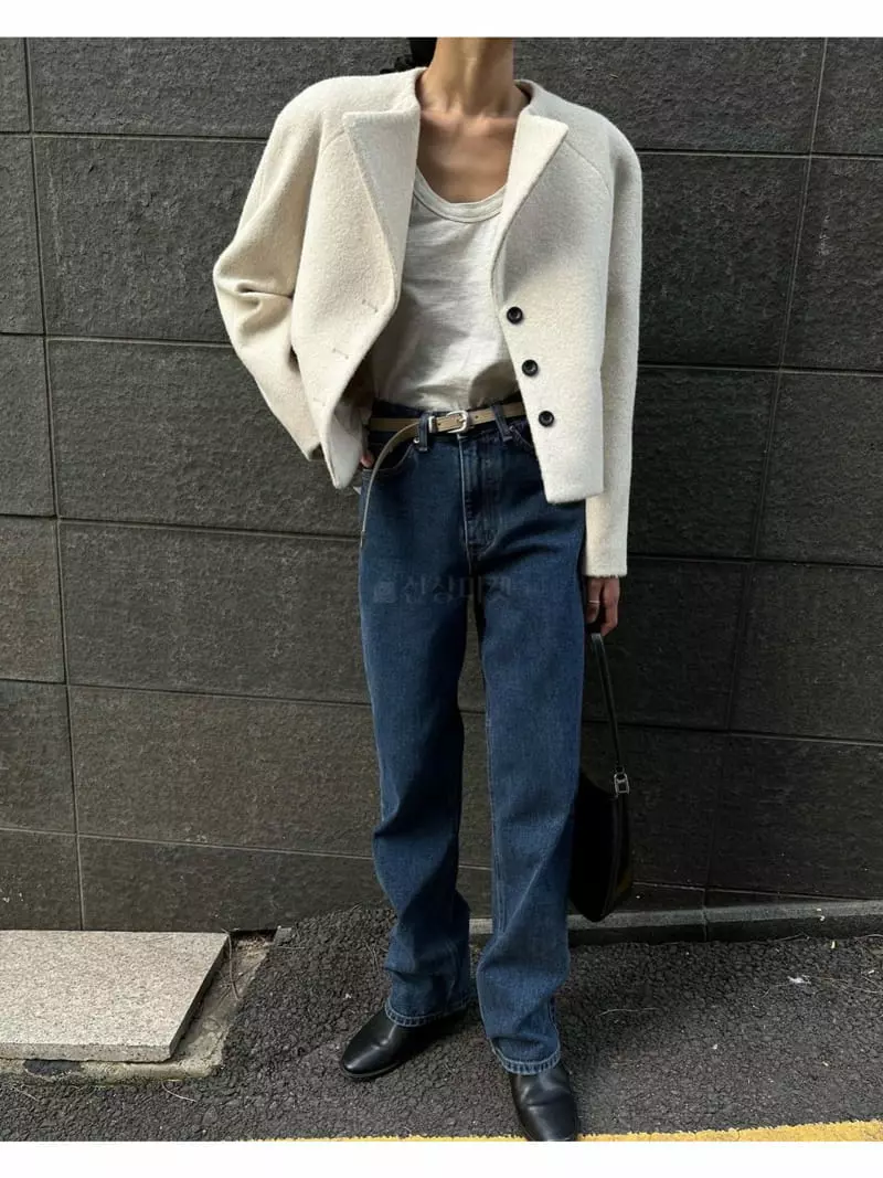Breathe - Korean Women Fashion - #womensfashion - Gray Blue Jeans - 2