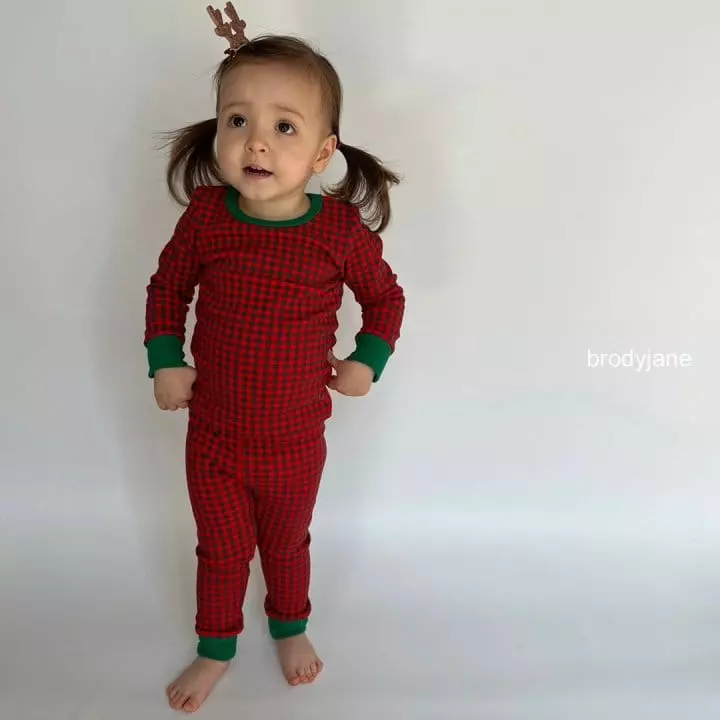 Brody Jane - Korean Children Fashion - #kidsshorts - Christmas Check Easywear - 3