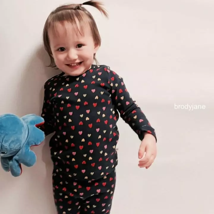 Brody Jane - Korean Children Fashion - #toddlerclothing - Multi Heart Easywear - 7