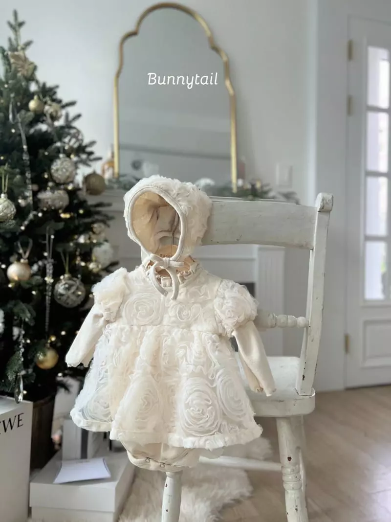 Bunnytail - Korean Baby Fashion - #babyfashion - Rose Winter Bonnet - 2