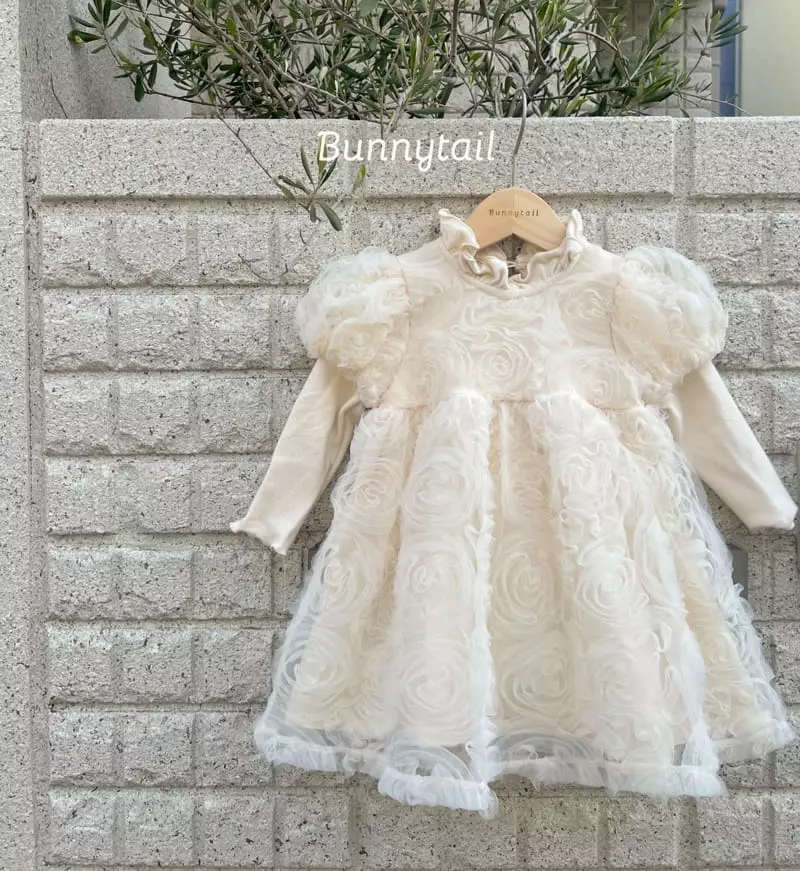 Bunnytail - Korean Children Fashion - #childofig - Rose Winter One-piece - 2