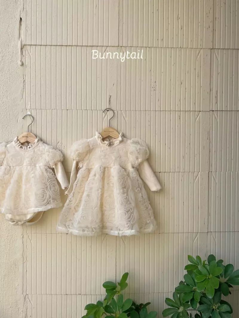 Bunnytail - Korean Children Fashion - #childrensboutique - Rose Winter One-piece - 4