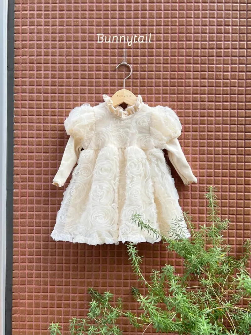 Bunnytail - Korean Children Fashion - #discoveringself - Rose Winter One-piece - 5