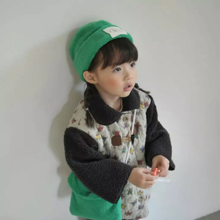 Buttercup - Korean Children Fashion - #childrensboutique - Bear Quilting Jumper - 8
