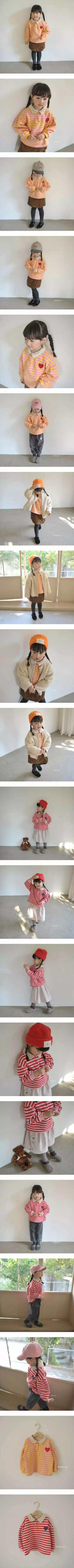 Buttercup - Korean Children Fashion - #kidsshorts - Chu Collar Tee