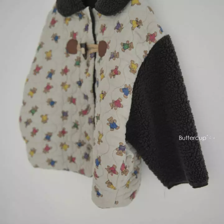 Buttercup - Korean Children Fashion - #magicofchildhood - Bear Quilting Jumper - 3