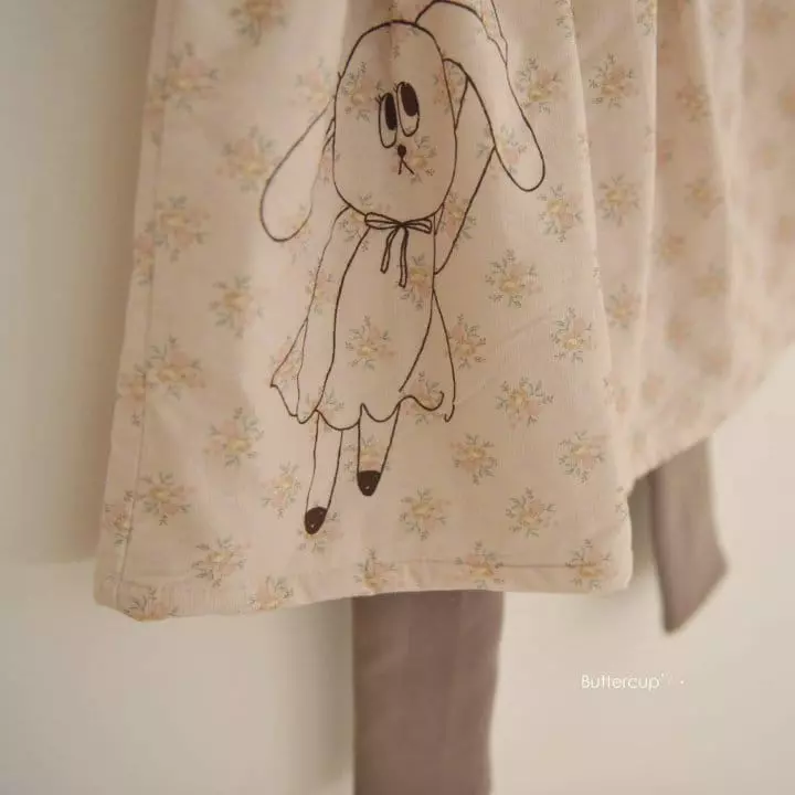 Buttercup - Korean Children Fashion - #magicofchildhood - Rabbit Doll Skirt Leggings - 2