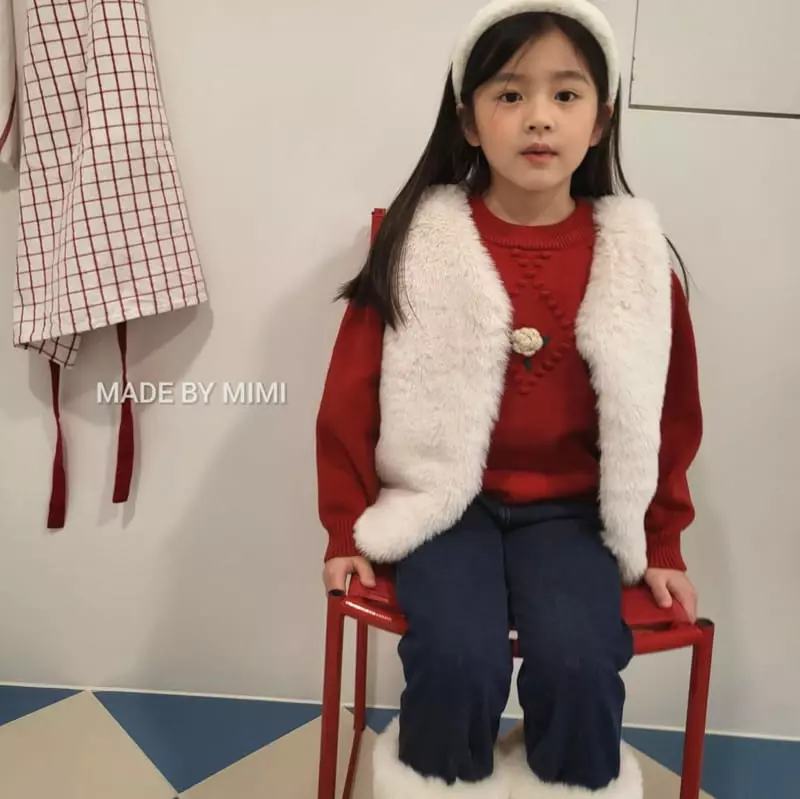 Bymimi - Korean Children Fashion - #Kfashion4kids - Alpaca Vest - 11