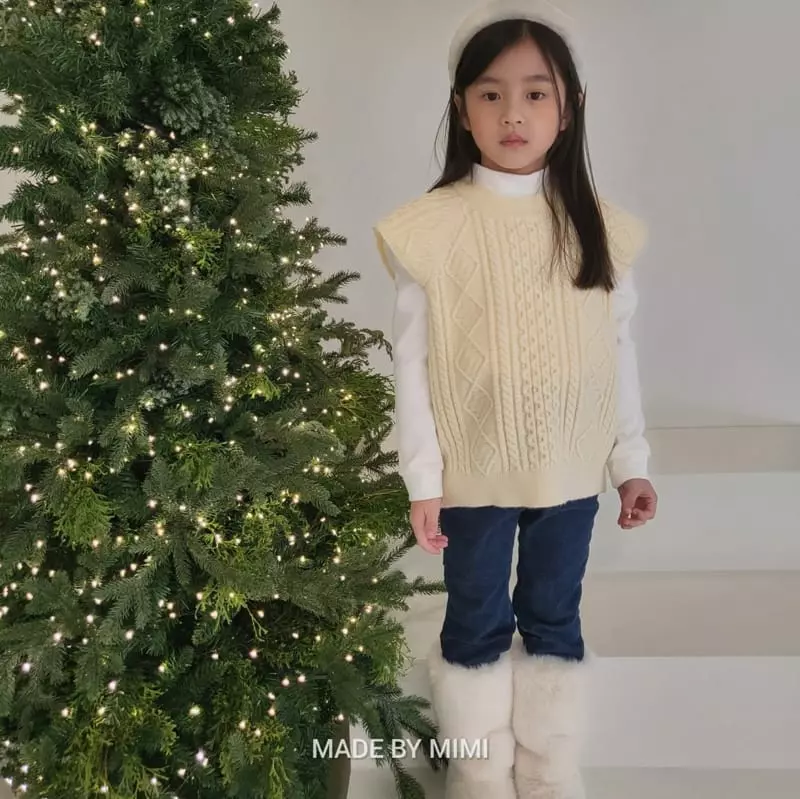 Bymimi - Korean Children Fashion - #childrensboutique - Soft Knit Tee - 5